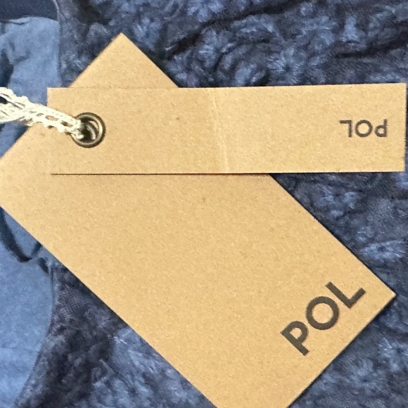 Cottagecore POL Women’s Blue Floral Lace Summer Mini Skort Size small - Picture 7 of 9